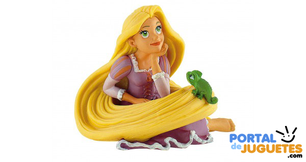 figura rapunzel sentada bullyland enredados