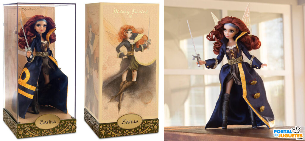 muñeca pirata zarina Disney Fairies Designer Collection 